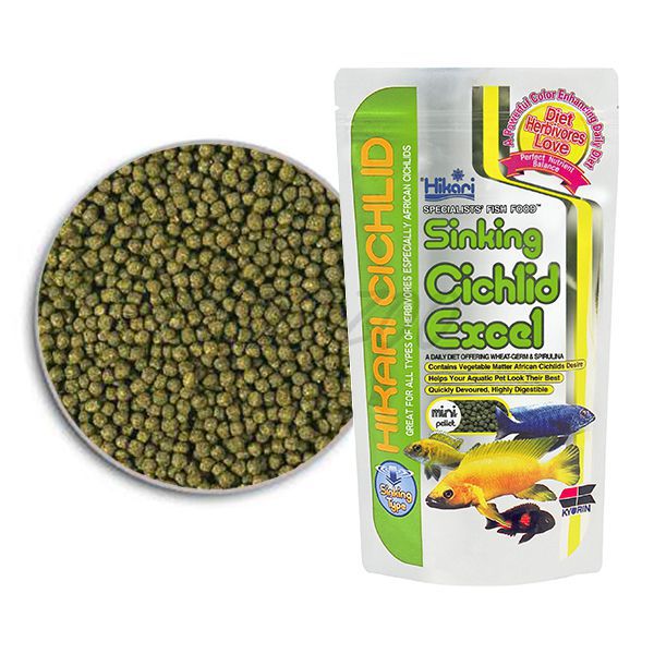 Hikari Sinking Cichlid Excel | Mini Pellets (342g)