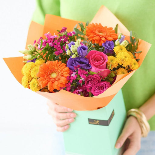 The Vibrant Fiesta flower arrangement – Newlands Flower Boutique