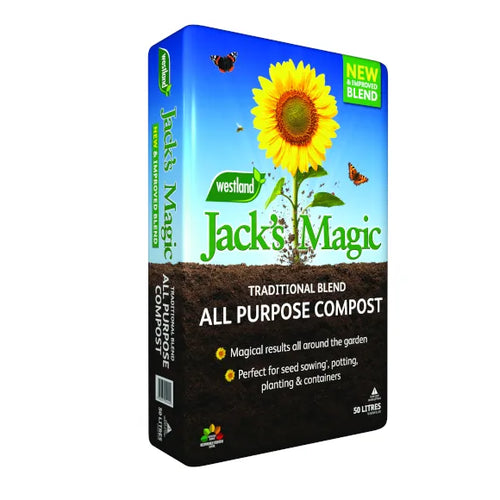 Jack's Magic All Purpose Compost - New and Improved (50 litre)
