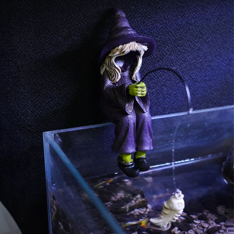 Betta Sitting Fishing Witch product image