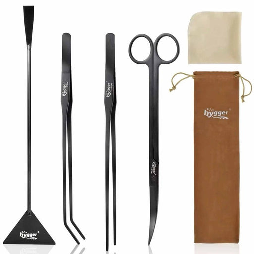 Hygger 5-in-1 Aquascaping Tools Kit (Black)