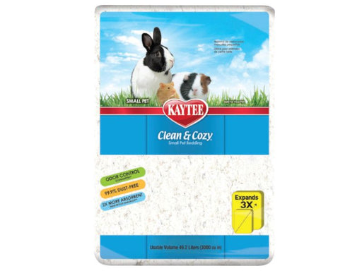 Kaytee Clean and Cozy White Bedding 49.2L pack
