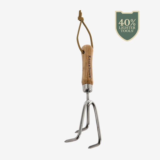 Kent and Stowe Garden Life Stainless Steel Hand 3 Prong Cultivator — product view