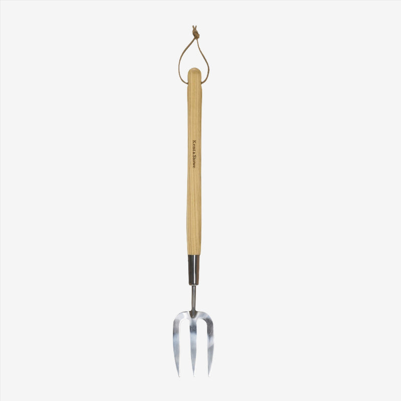 kent and Stowe Stainless Steel Border Hand Fork — product view