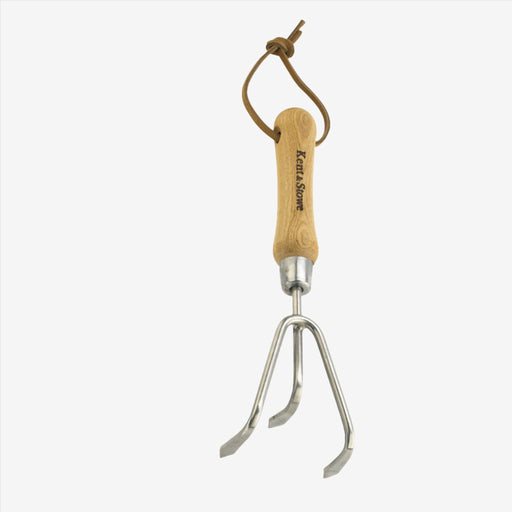 Kent and Stowe Stainless Steel Hand 3 Prong Cultivator — product view