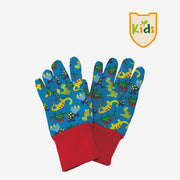 Kent & Stowe Blue Dinosaur Kids Gardening Glove — product view