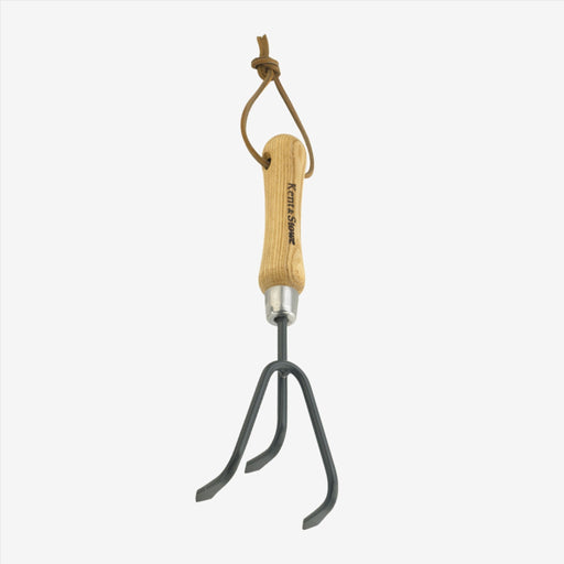 Kent & Stowe Carbon Steel Hand 3 Prong Cultivator — product view