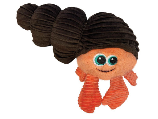 KONG Cuteseas Rufflez Hermit Crab dog toy side view