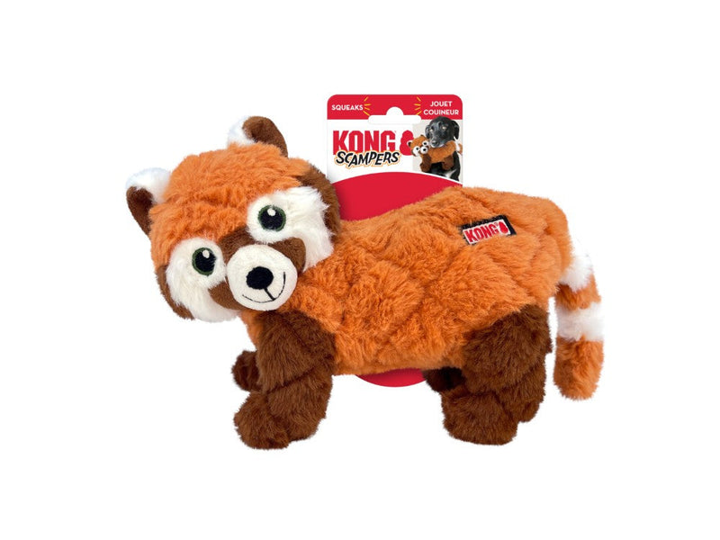 KONG Scampers Red Panda medium dog toy
