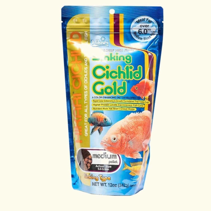 Hikari Cichlid Gold Sinking | Medium Pellets (342g)