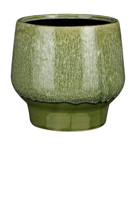 Monta Round Pot - Dark Green (H13XD14CM)