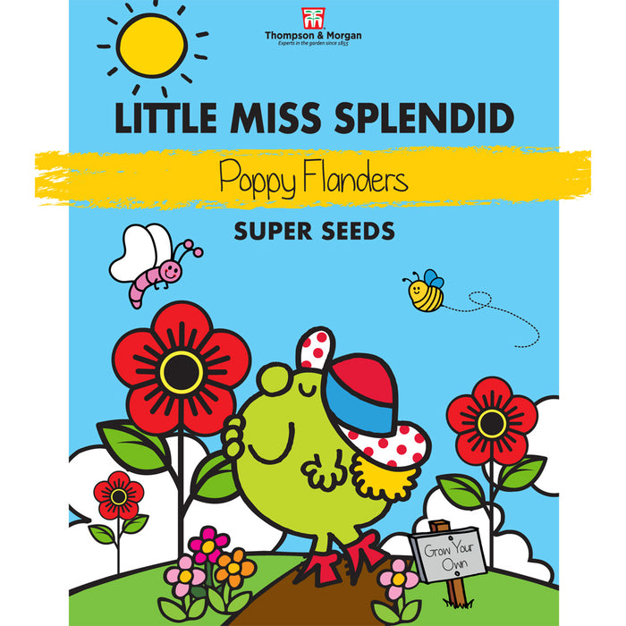 Mr. Men™ Little Miss™ - Little Miss Splendid - Poppy 'Flanders'