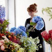 The Azure Sky – blue, white and cream bouquet – view 3