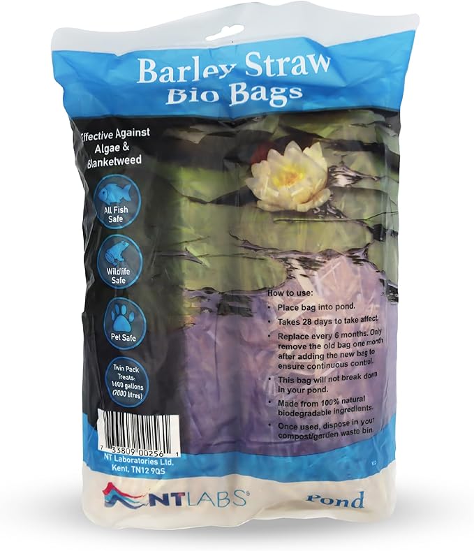 NT Labs Pond Aid Barley Straw Twin Pack