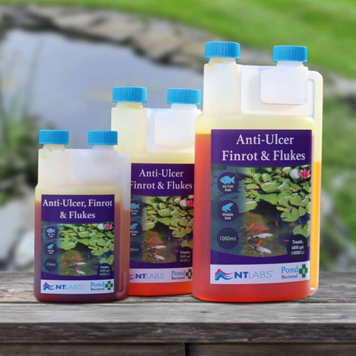 NT Labs Pond Bacterad Ulcers Finrot & Flukes 1l