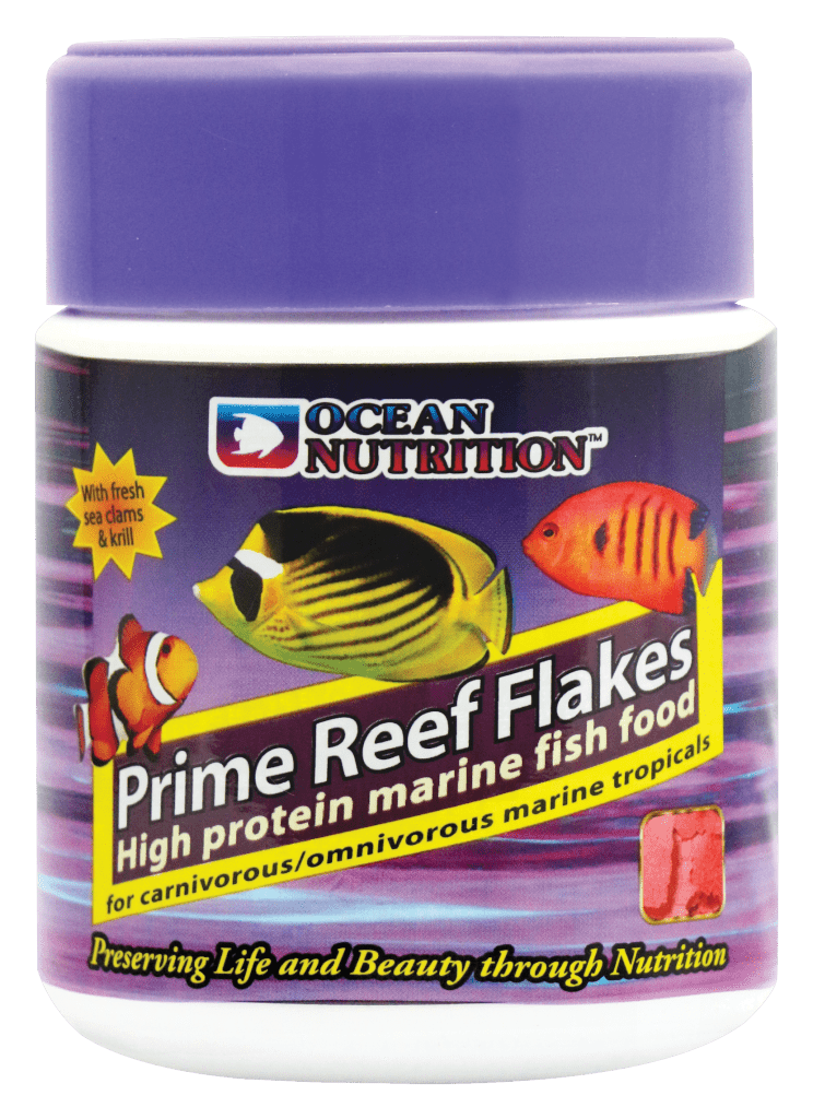 Ocean Nutrition Prime Reef Flake 34g – official manufacturer packaging