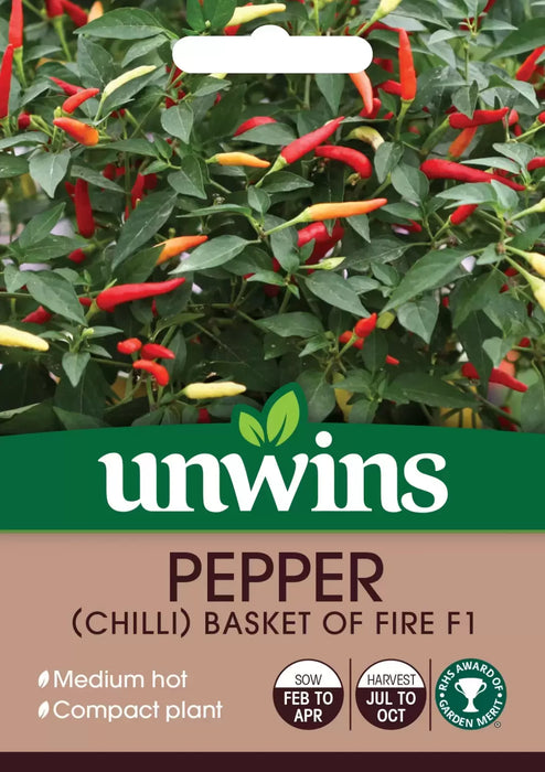 Pepper Chilli Basket of Fire