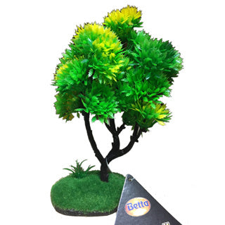 Spring Tree Aquarium Ornament Plastic