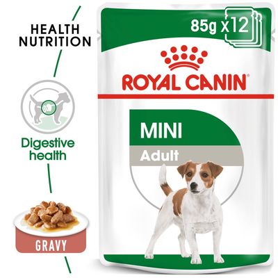 Royal Canin Mini Adult In Gravy Pouch 85g