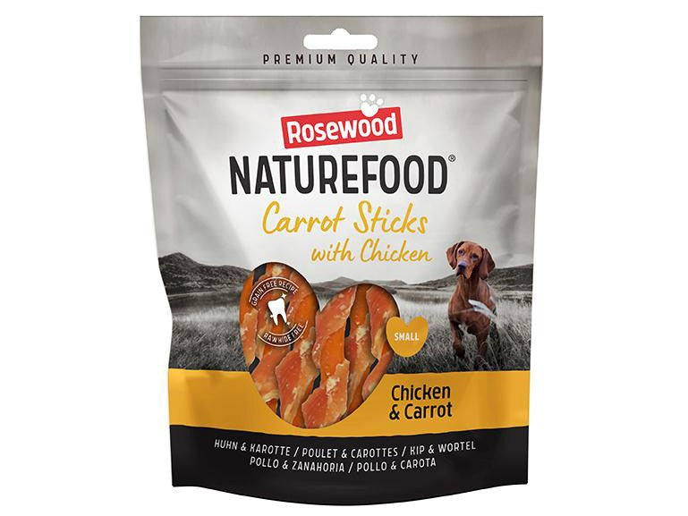 Rosewood NatureFood Chicken & Carrot Sticks 320g