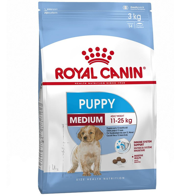 Royal Canin Medium Puppy Dry Dog Food 3kg