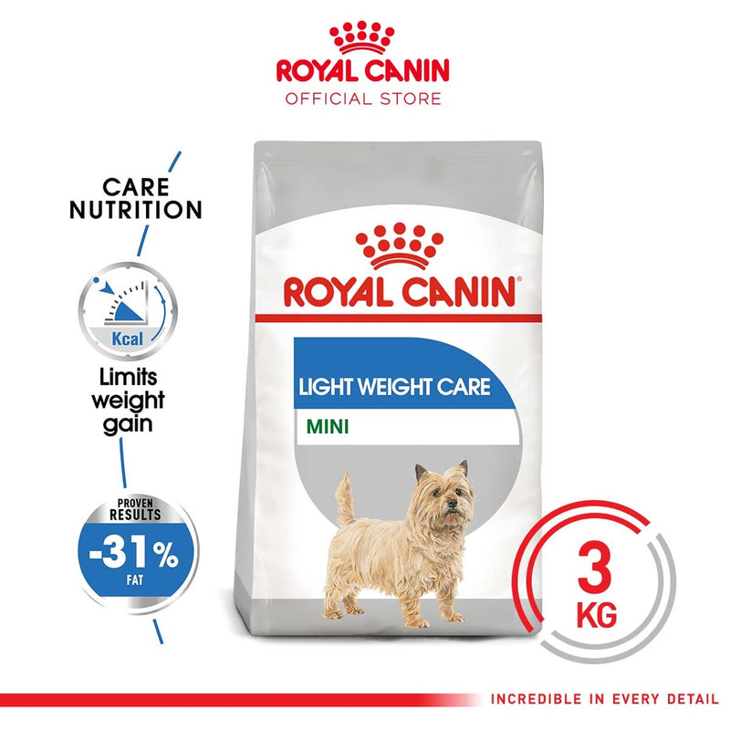 Royal Canin Mini Light Weight Care Dry Dog Food 3kg