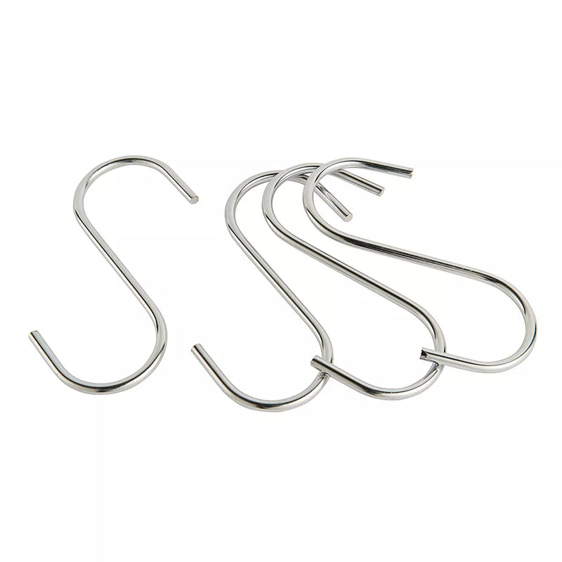 Gardman Galvanised S Hooks 4pk