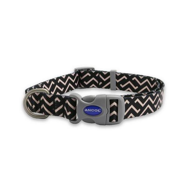 Ancol Soho Nylon Adjustable Collar Zigzag S5-9