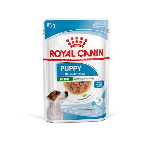Royal Canin Mini Puppy Chunks In Gravy (85g)