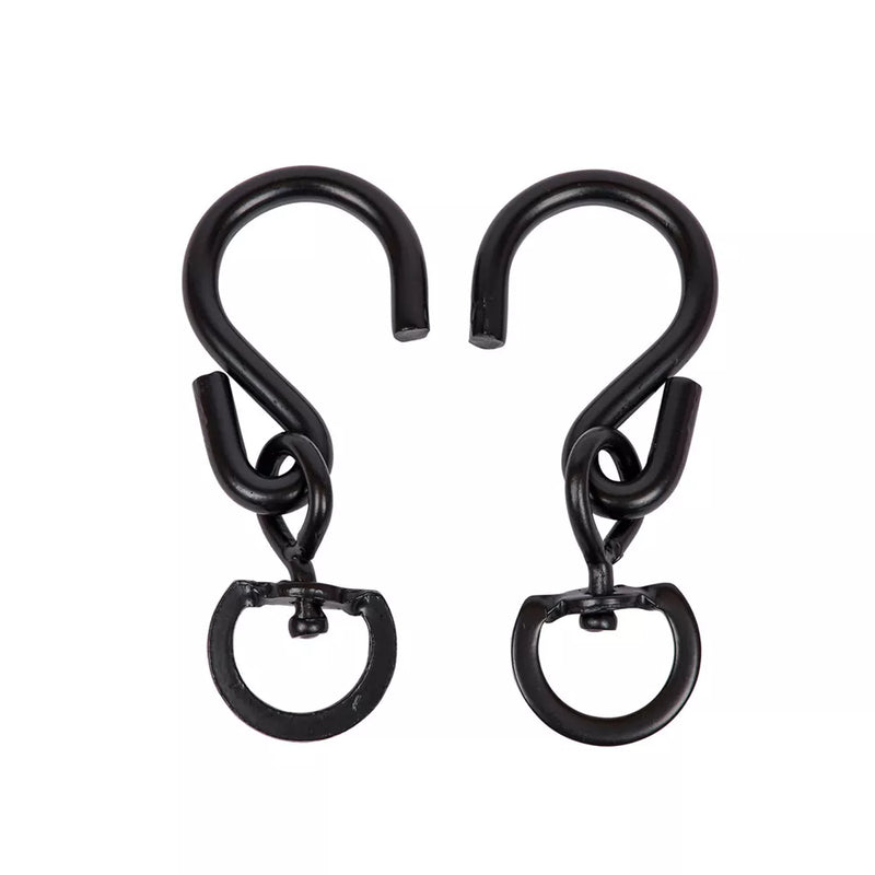 Hanging Basket Heavy Duty Swivel Hooks 2 Pack