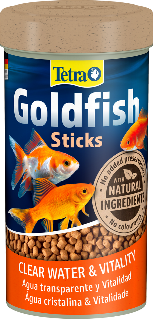 Tetra Goldfish Sticks 34g – current official packaging