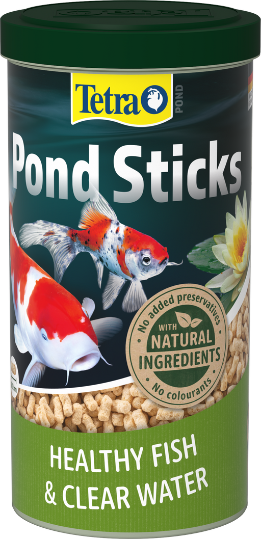 Tetra Pond Food Sticks 1 Litre – current official packaging