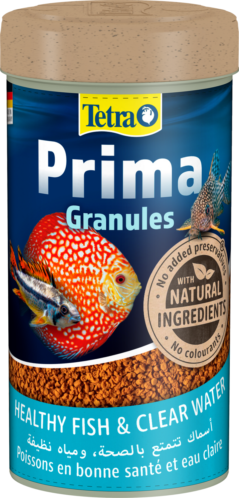 Tetra Prima Granules – current official packaging