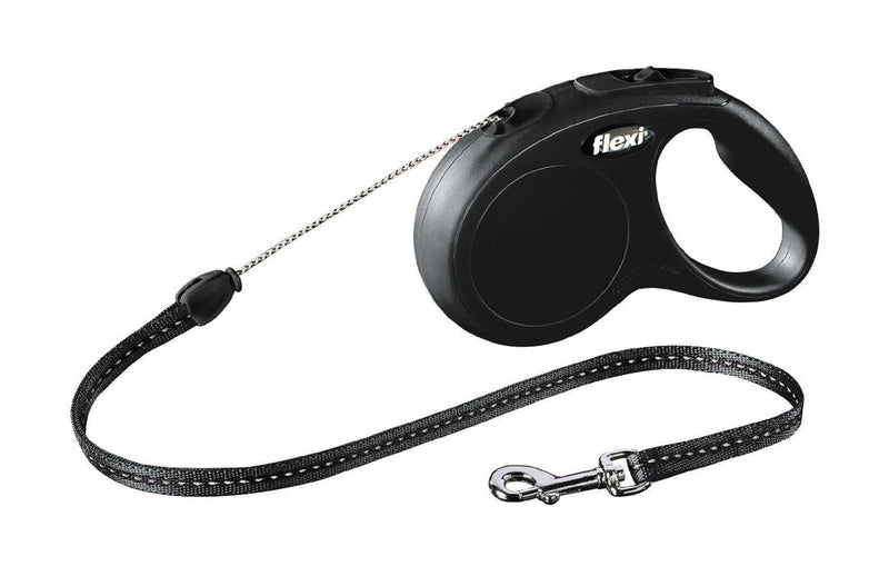 Flexi Classic Cord Black Small Lead 5m