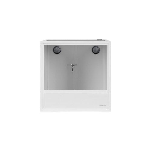 HabiStat ProVC Vivarium White 60 x 60 x 60cm front view