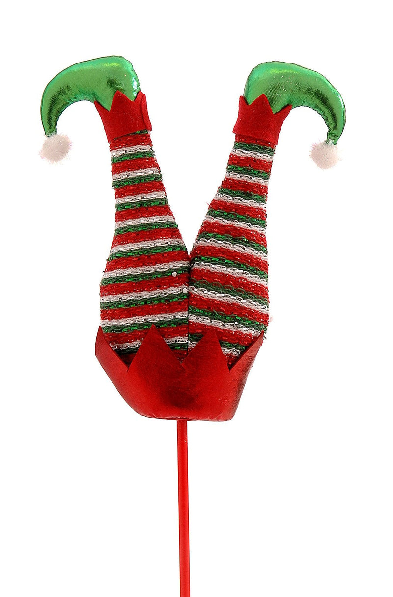 Vetur Elf Legs Christmas Pick