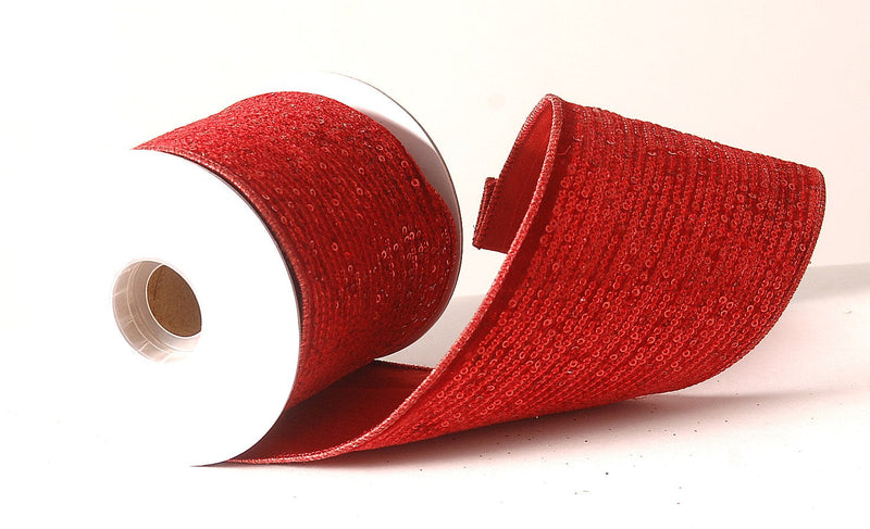 Vetur Red Velvet Christmas Ribbon 4.6m