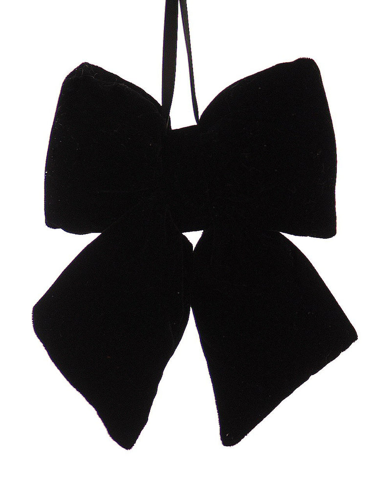 Vetur Black Velvet Christmas Bow 25cm