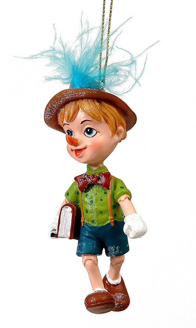 Vetur Pinocchio Christmas Hanging Decoration 10cm