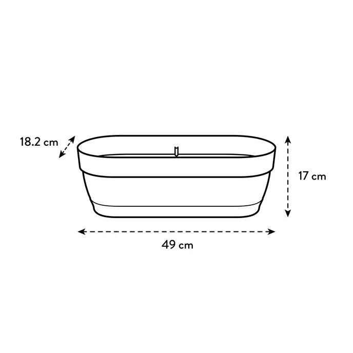 Vibia Campana Trough 50cm Anthracite