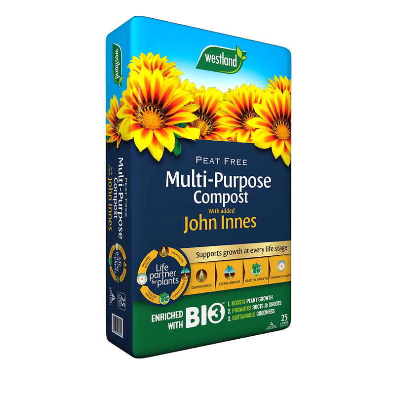 Westland Multi Purpose Compost with John Innes 25L Mini Bale — front of pack