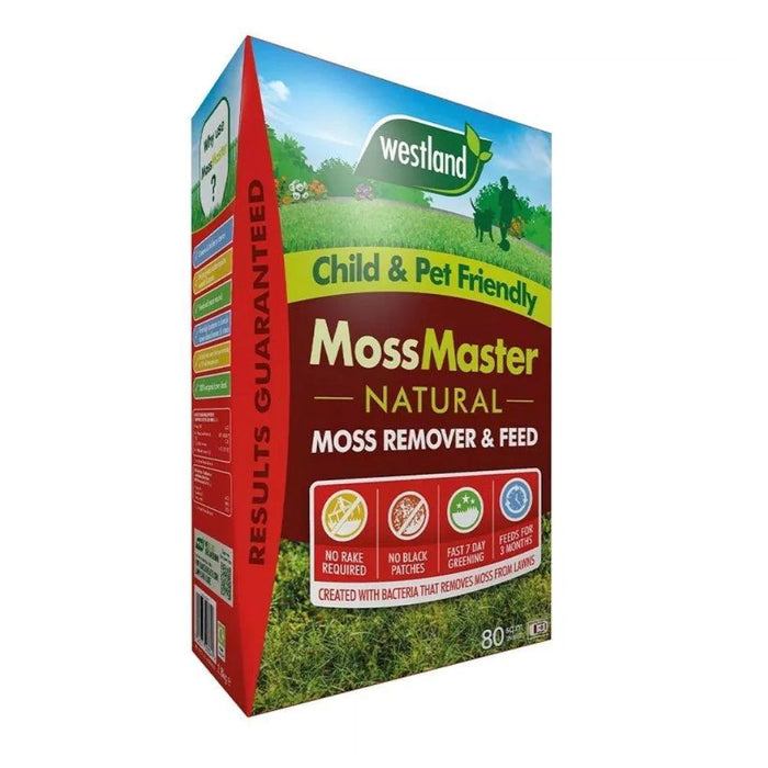 Westland Moss Master Box | Coverage 80m2 | Natural Moss Remover