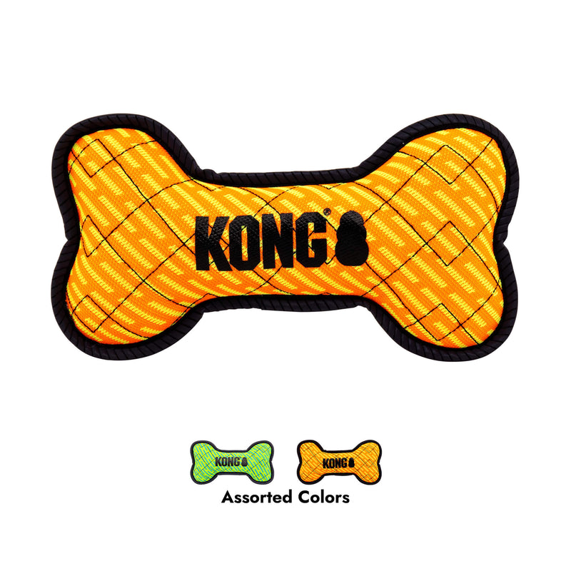 KONG Armor Bone Medium – Assorted Colours – assorted colour example, one toy supplied