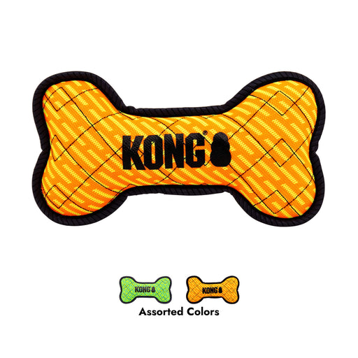 KONG Armor Bone Medium – Assorted Colours – assorted colour example, one toy supplied