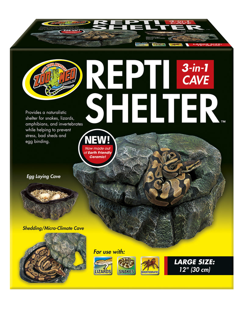 Zoo Med Repti Shelter 3-in-1 Cave - Large