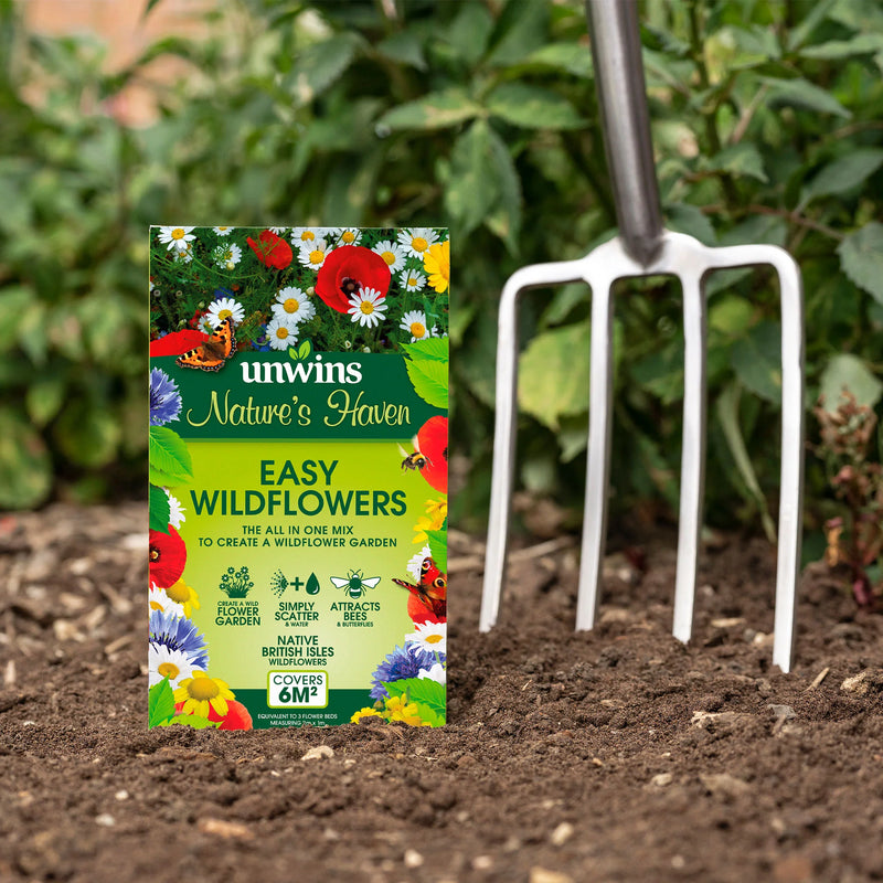 Bee Friendly - Natures Haven Easy Wildflower Mix 4kg