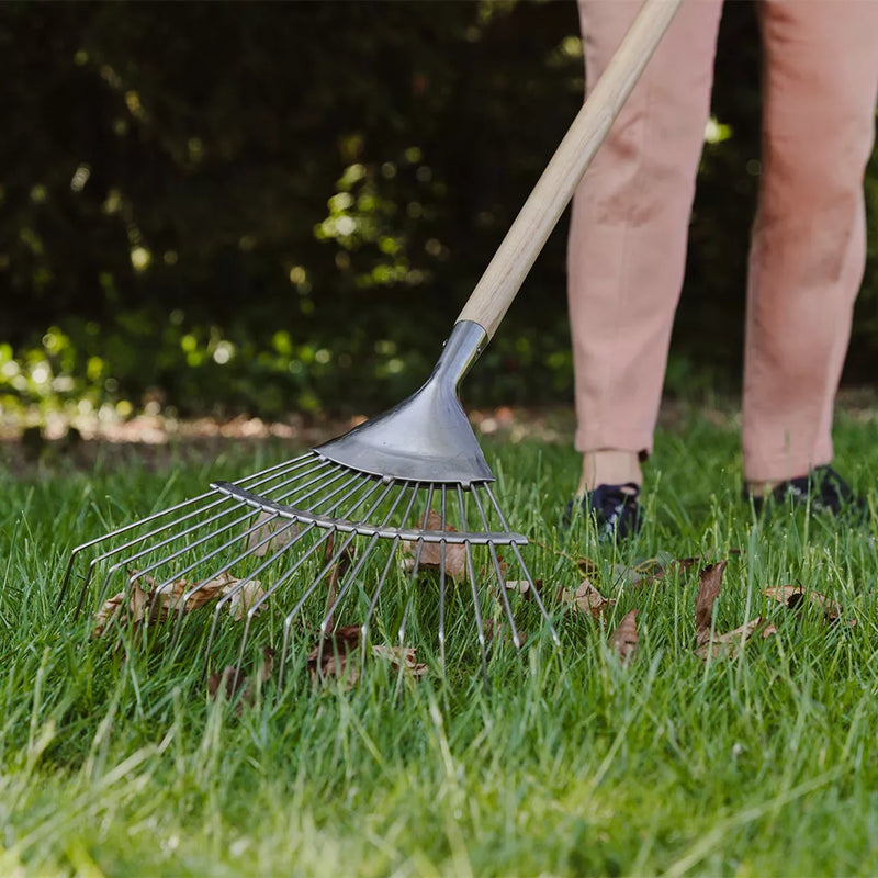 Kent and Stowe Garden Life Stainless Steel Leaf Rake