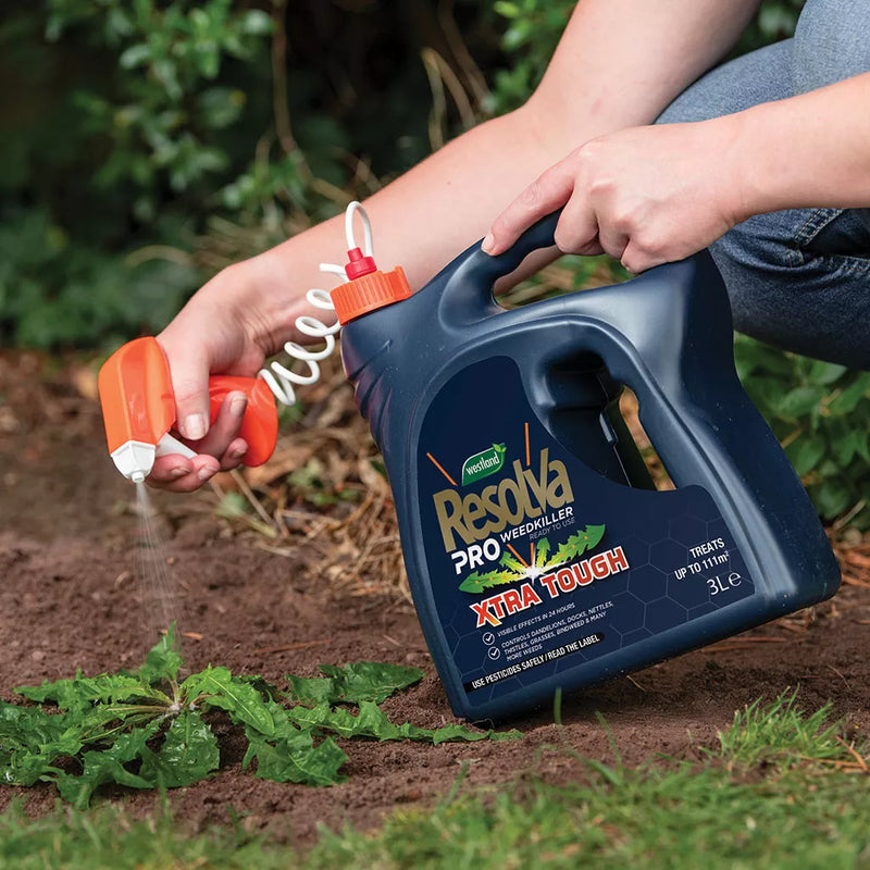 Westland Resolva Pro Xtra Tough Weedkiller Ready-To-Use 3L