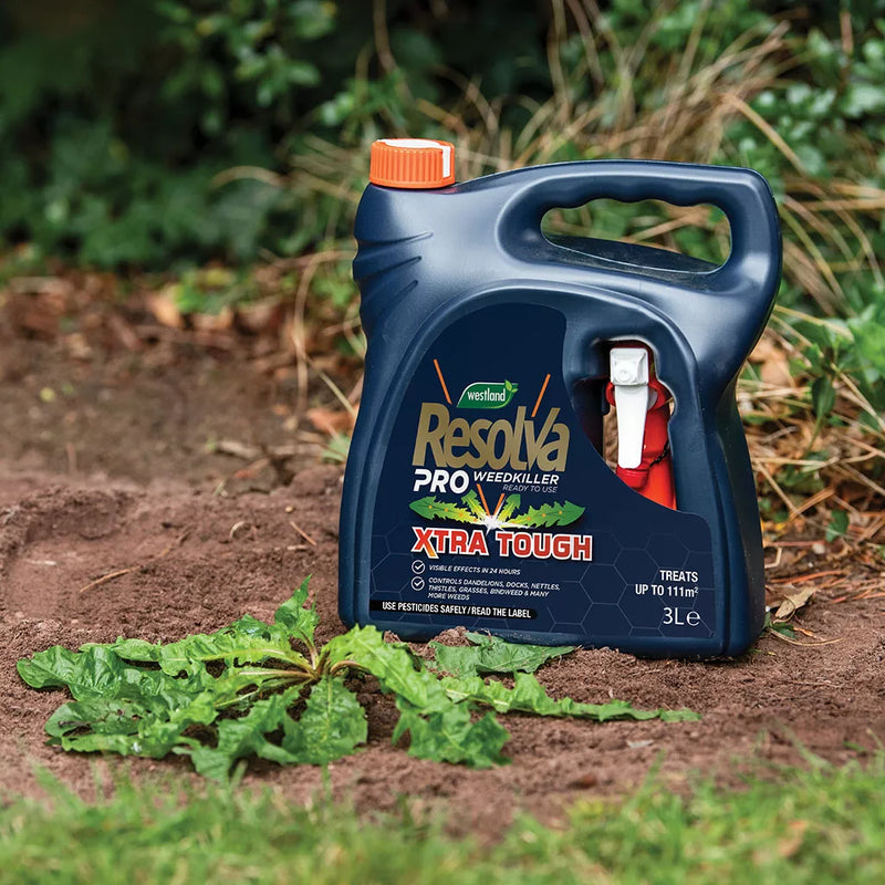 Westland Resolva Pro Xtra Tough Weedkiller Ready-To-Use 3L