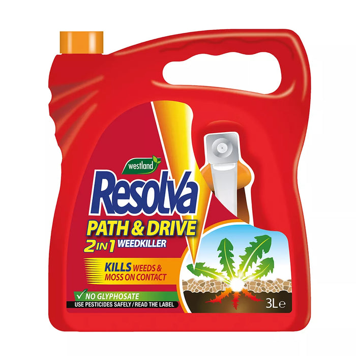 Resolva Path & Drive Weedkiller Ready to Use 3L